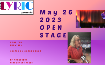 Open Stage Hosted By Gordi Nodge